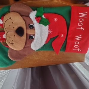 $5/25 Dog christmas stocking